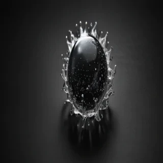 sparkling black background