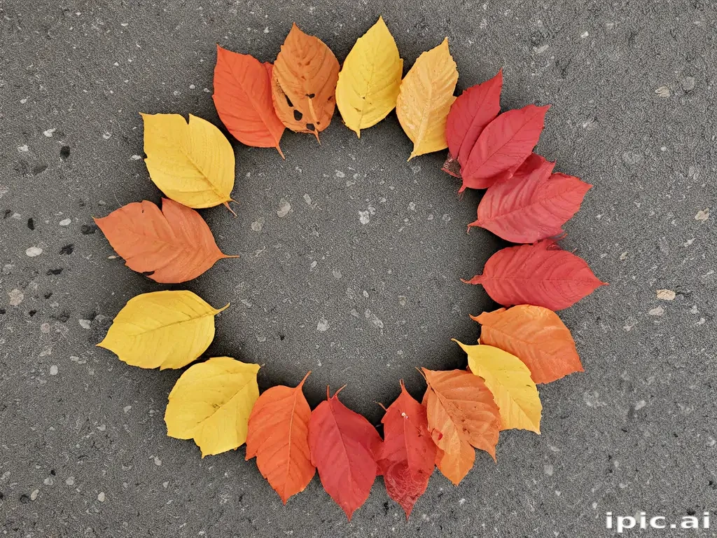 leaf circle