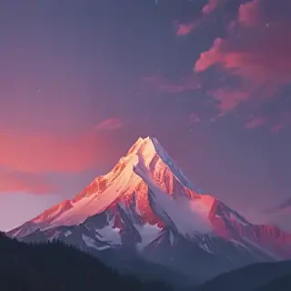 aesthetic mountain wallpaper