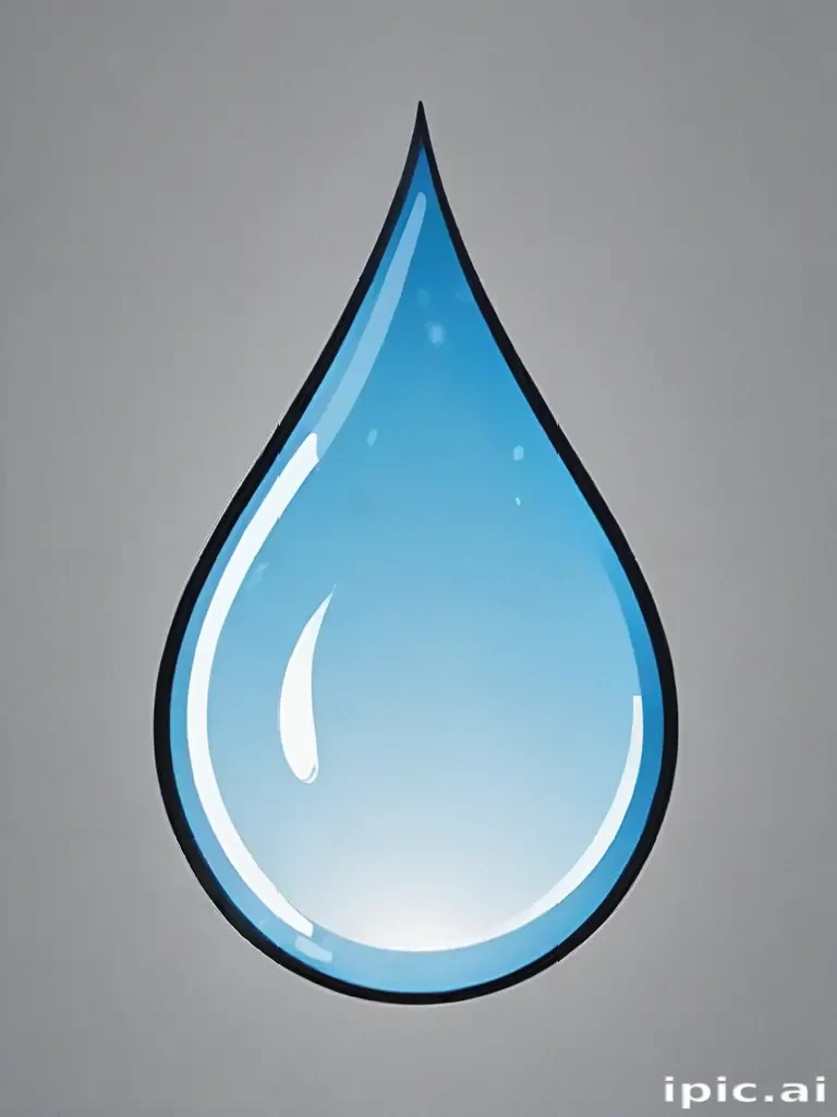 water droplet clip art