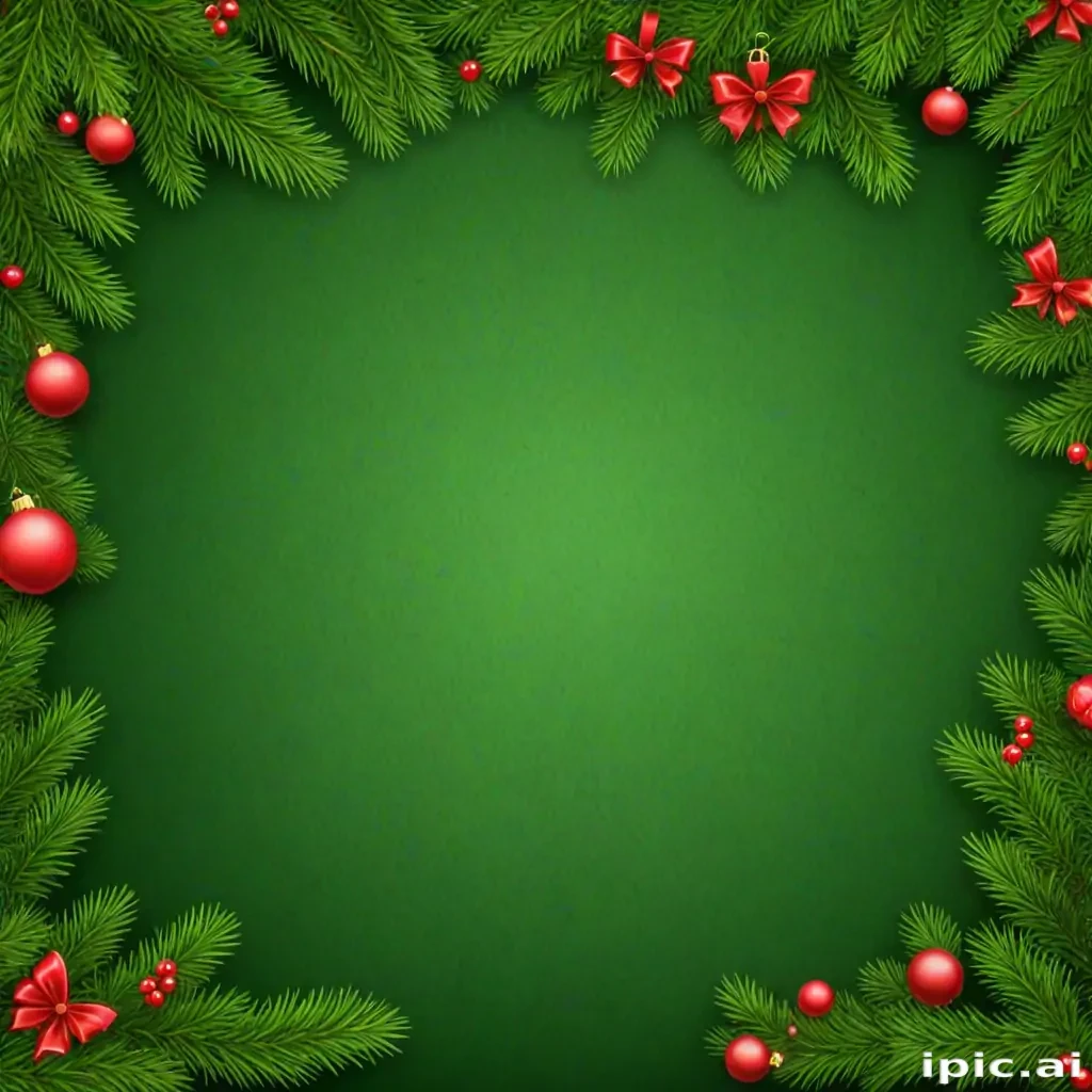 green christmas bg