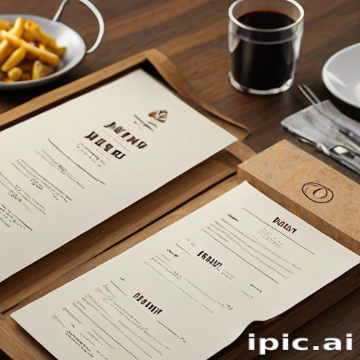 restaurant menu mockup free