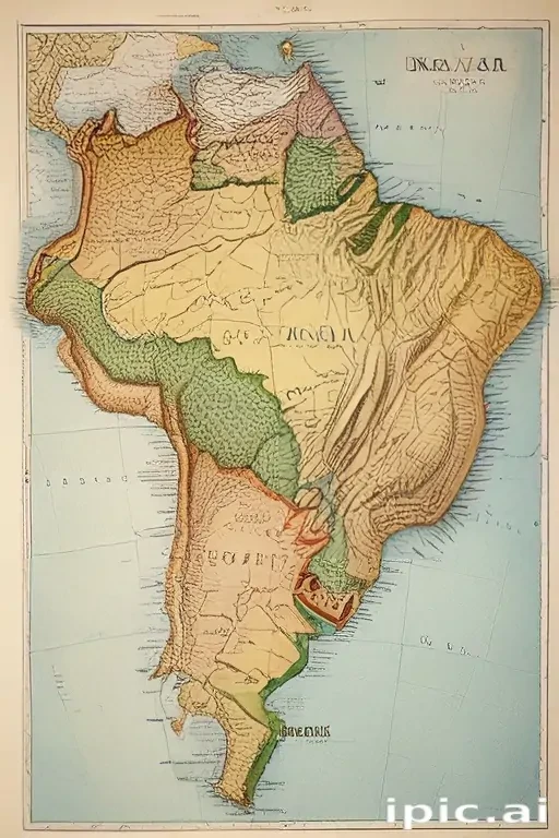 map of brazil