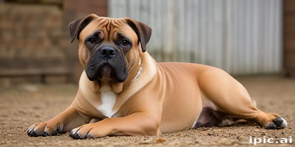 staffy bull bullmastiff