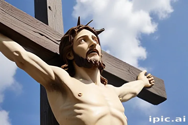 image of jesus on a cross