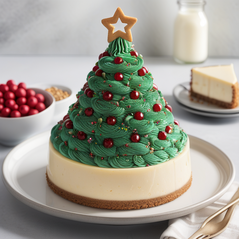 christmas tree cake cheesecake recipe