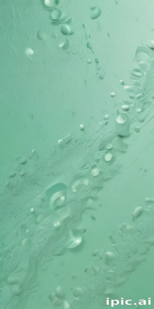 mint green background