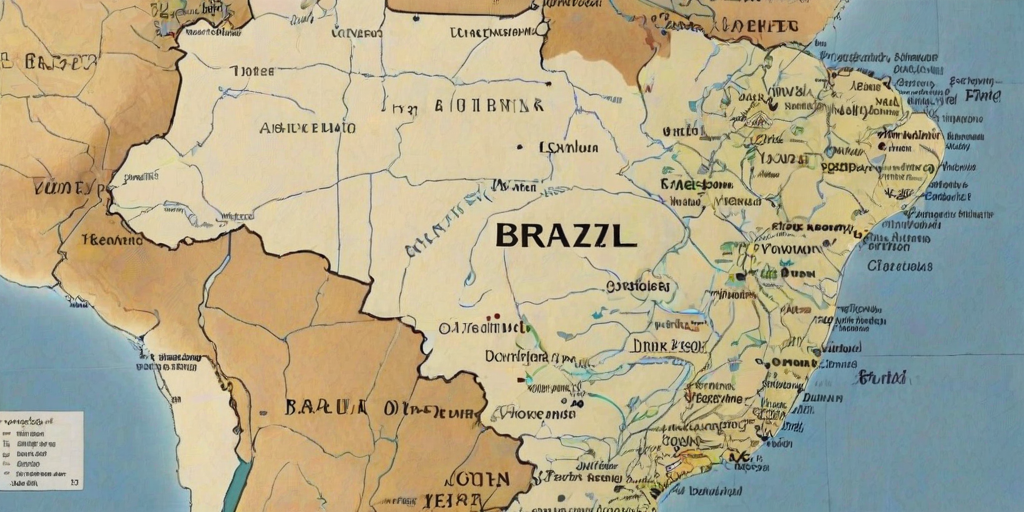 brazil map