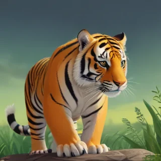 tiger cartoon tiger