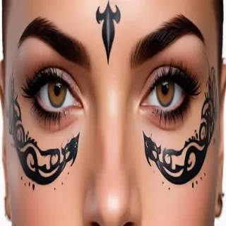 face tattoo png