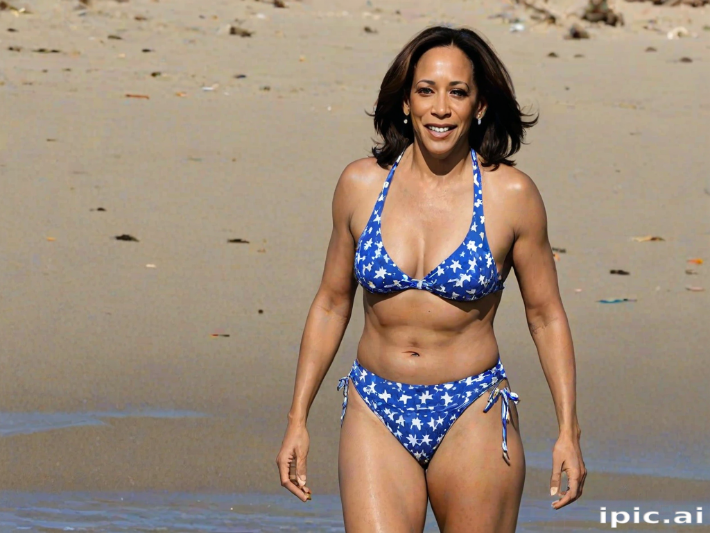 kamala harris in bikini