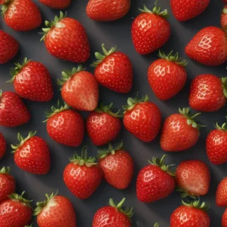cute strawberry background