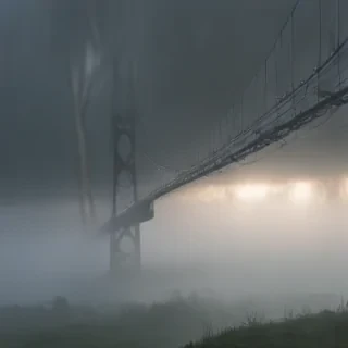 foggy background