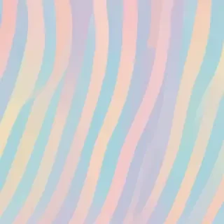 pastel coloured rainbow