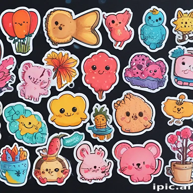 clipart of stickers