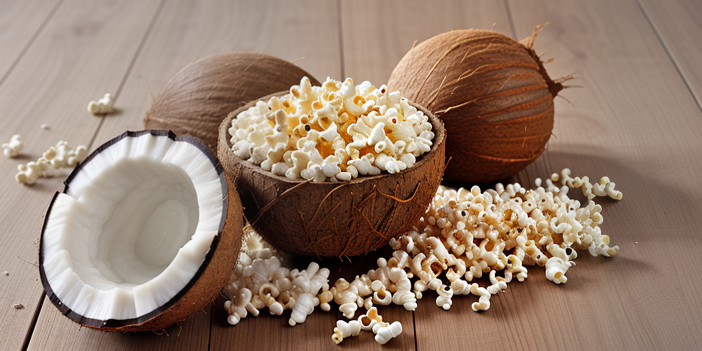 coconut oil for popping corn