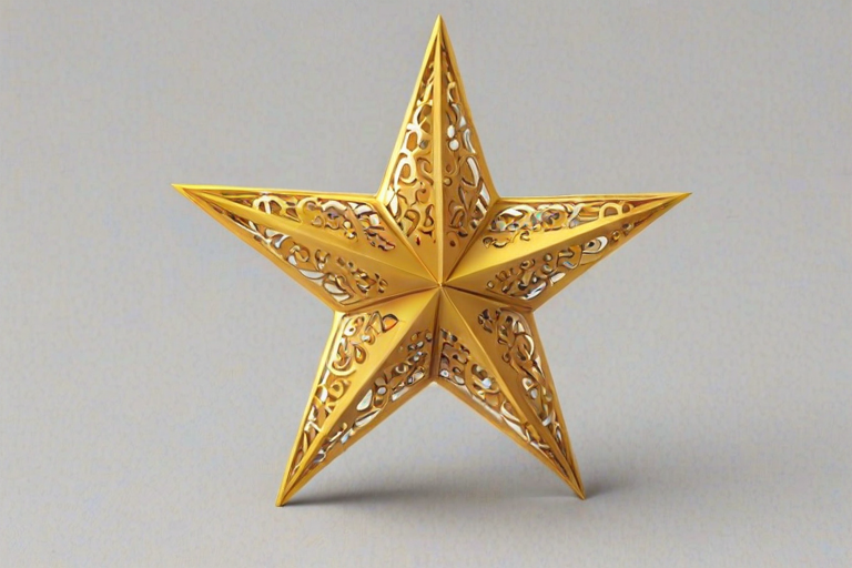 christmas star clip art