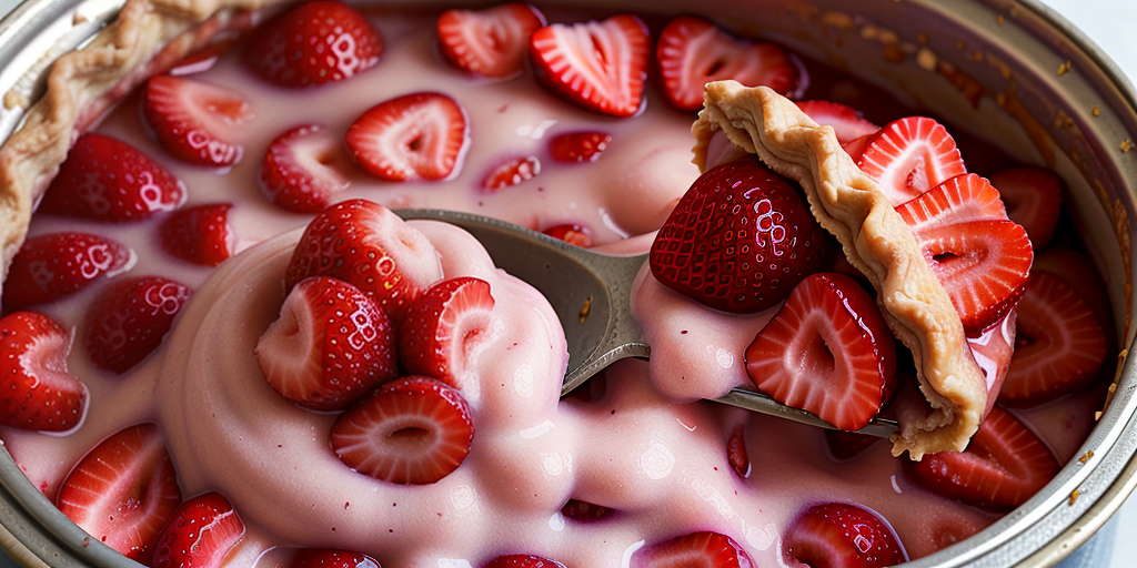 strawberry rhubarb pie filling canned