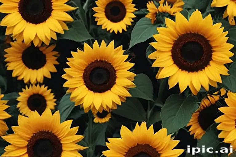 sunflower backgrounds aesthetic