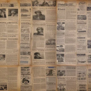 old newspaper background