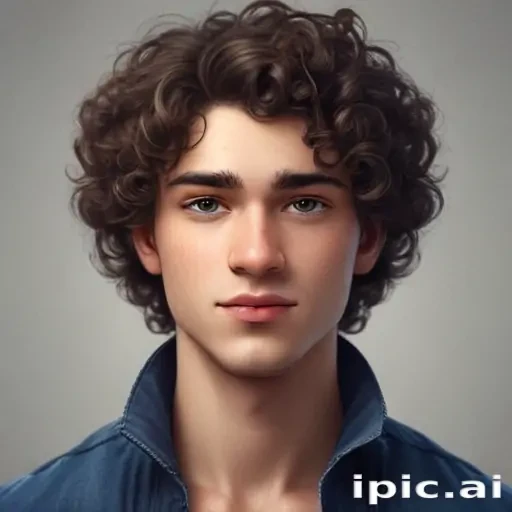 popular male cartoon characters with curly hair