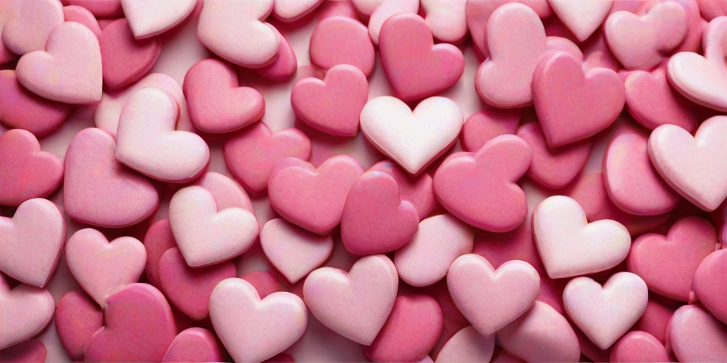 pink hearts png