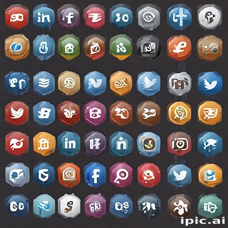 social media icons