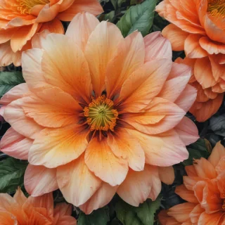 flower color drawings