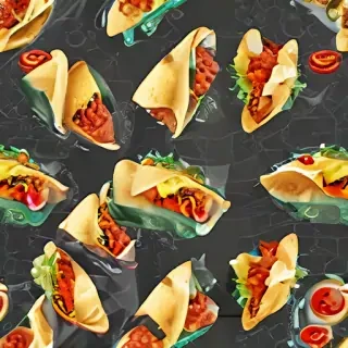 transparent taco