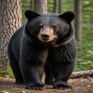 black bear png