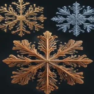 snowflakes png transparent