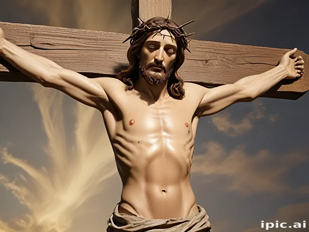 pics of jesus on the cross