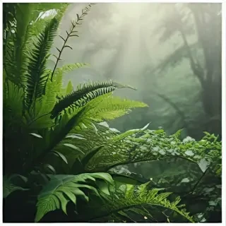 greenery background aesthetic