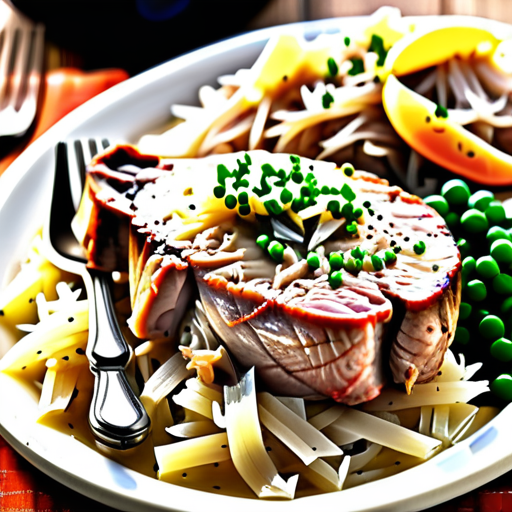 slow cooker pork chops sauerkraut