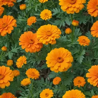 marigolds transparent
