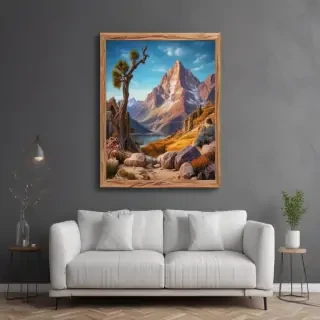 wall art mockup free