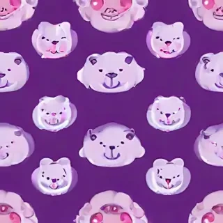 cute purple background
