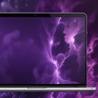 purple aesthetic wallpaper laptop