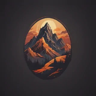 mountain logo png