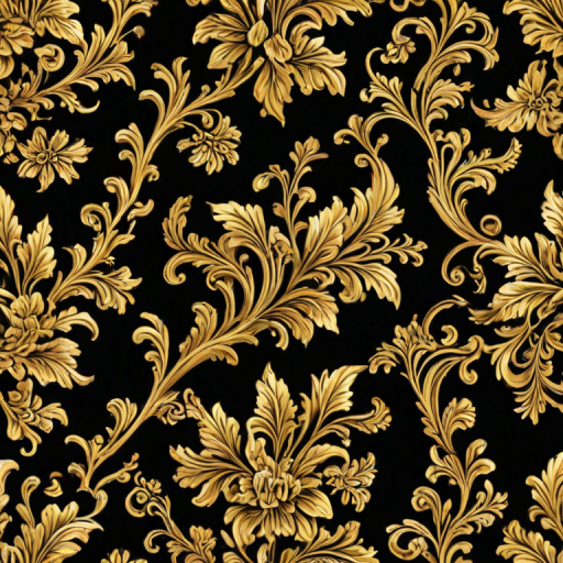 gold black background