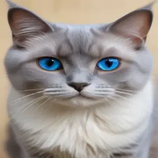 ojos azules cat breed