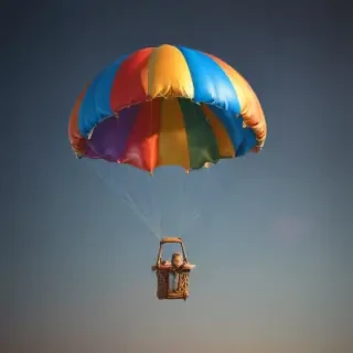 parachute png