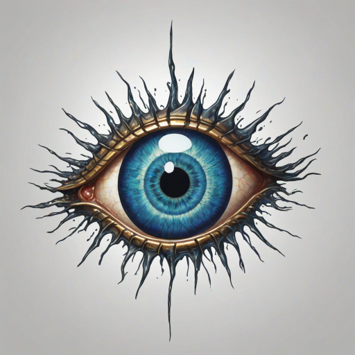 evil eye transparent