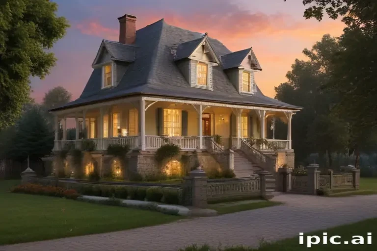 background of a house