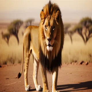 lion background