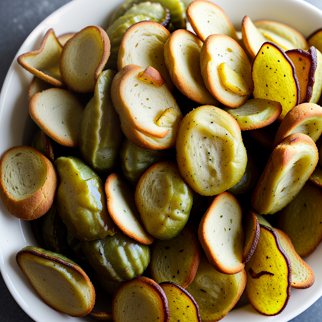 bread and butter pickle chips