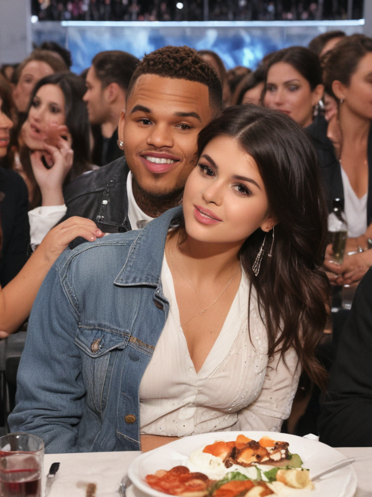 selena gomez meme chris brown