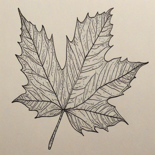 leaf doodle