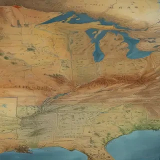 map of the united states of america