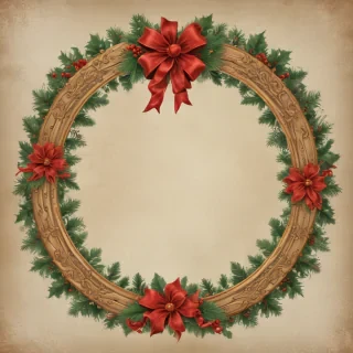 christmas frame clipart